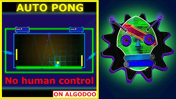 Algodoo Pong playtig alone, NO human control