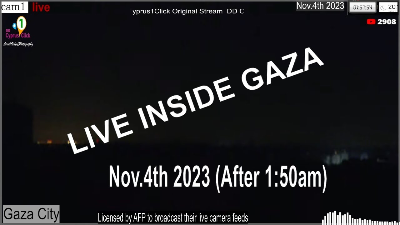 GAZA LIVE : Palestine,GAZA | Multi-cams | Stream #67 - YouTube