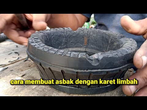 Video: Asbak DIY: bagaimana cara membuatnya?