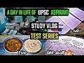 [12Hour Study]Day In Life Of UPSC Aspirant, Prelims Test Series Solve