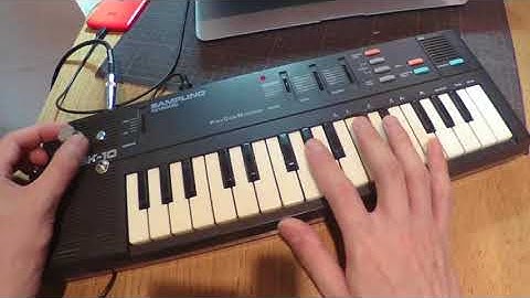 CASIO SK-10 Circuit Bent｜ カシオSK-10をサーキットベンディング
