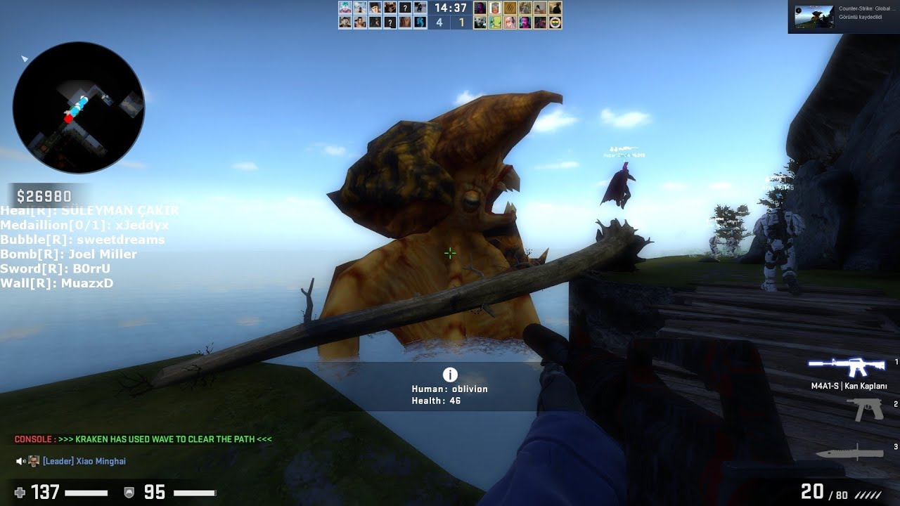 CS:GO · Zombie Escape Mod · ze_pirates_port_royal_v5_6 · KRAKEN BOSS ...