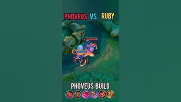 Phoveus vs Ruby Mlbb #phoveus #ruby #mlbb #shorts
