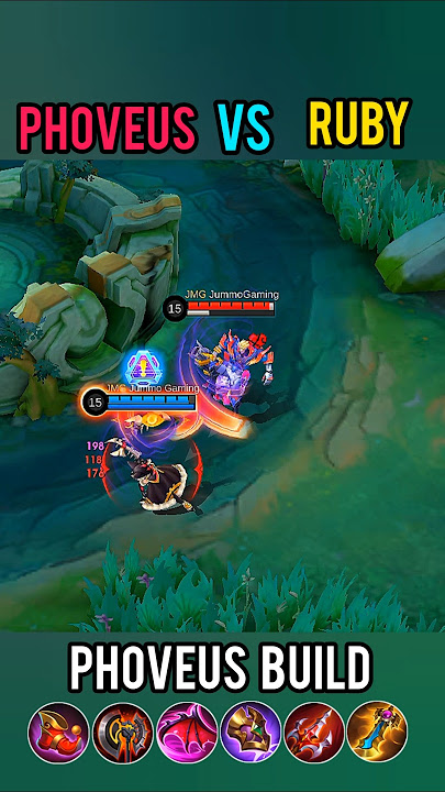 Phoveus vs Ruby Mlbb #phoveus #ruby #mlbb #shorts