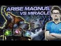 Ar1Se BEST Magnus vs Miracle Mid - 5sec Skewer CD BROKEN NEW Meta Build Dota 2