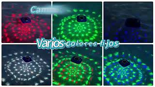 Luz Solar Flotante para Piscina