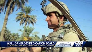 Wall of Heroes' at Savannah Harley-Davidson memorializes veterans