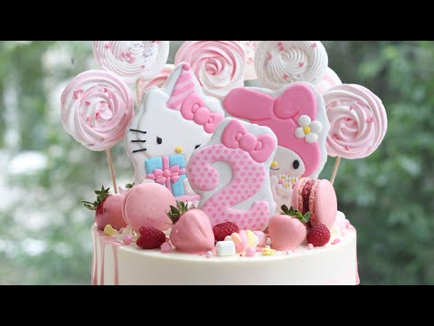 Video: Torta Hello Kitty