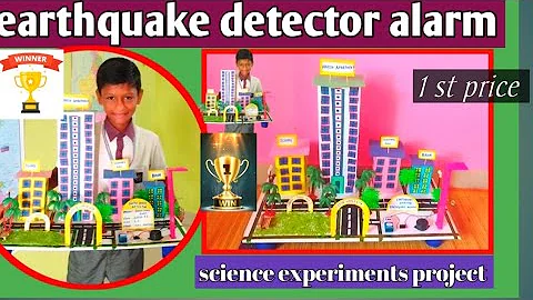 school project/earthquake detector alarm/easy and simple earthquake alarm/school science day project