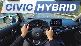 2022 Honda Civic Hybrid POV Drive (Binaural Audio)