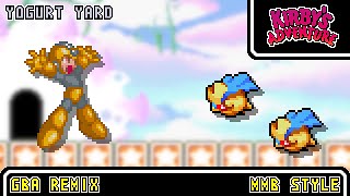 [GBA]Yogurt Yard - Kirby's Adventure【MM&B Style】