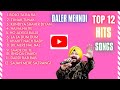 Daler mehndi hits songs  panjabi bhangra dance songs  nonstop panjabi dance songs 