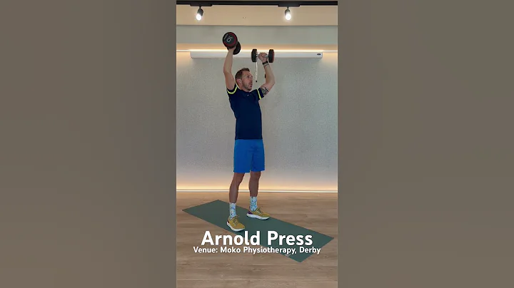 Arnold Press - Demonstration  #fitness #dumbbell #workout #exercise #arnoldpress