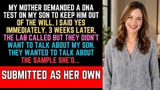 My Mom Demanded A DNA Test On My Son To Keep Him Out Of The Will. I Said Yes Immedialy...