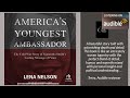 Audiobook - America&#39;s Youngest Ambassador by Lena Nelson (narrated by Christa G. Lewis)