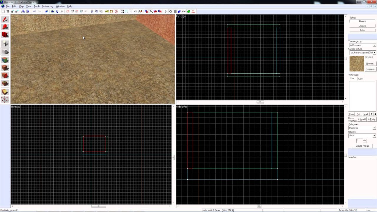 Hammer Editor - Tutorial - Teil 2 - Die erste Map [GER] - YouTube