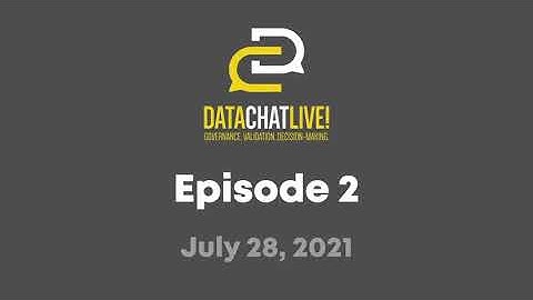 DataChat LIVE! - Episode 2