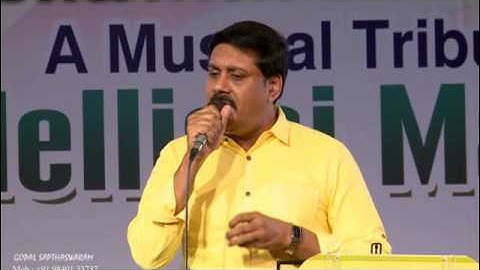 Ananthu - UNAKKENNA MELE on Tribute to MSV sir - Gopal Sapthaswaram