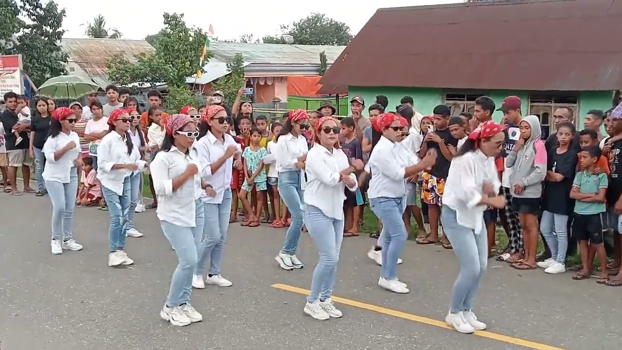 Baris Empang Meperingati 88Thn HUT GPM - Desa RUMAHKAY