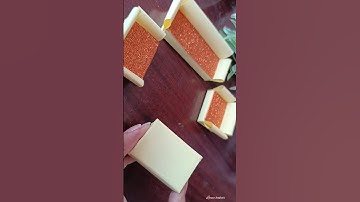 diy mini sofa set from matchbox😊 | how to make sofa with matchbox🤔#craft #diy #shorts #viralshorts