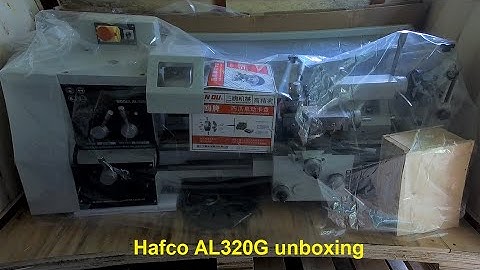 Hafco AL320G unboxing and assembly