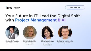 Webinar "Your Future in IT: Lead the Digital Shift with Project Management & AI", June 23