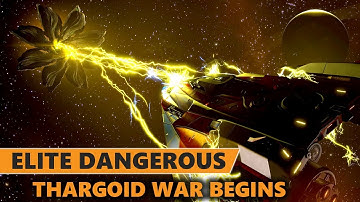 Elite Dangerous | The Thargoid War Begins | My First Thargoid Kill