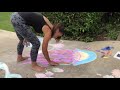 April 2020 Chalk Art Time Lapse Compilation - Super Satisfying to Watch - Chalk of the Town