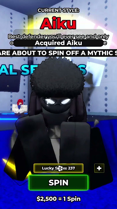 my experience spinning for KAISER in the new Blue Lock Rivals update... #roblox #bluelockrivals