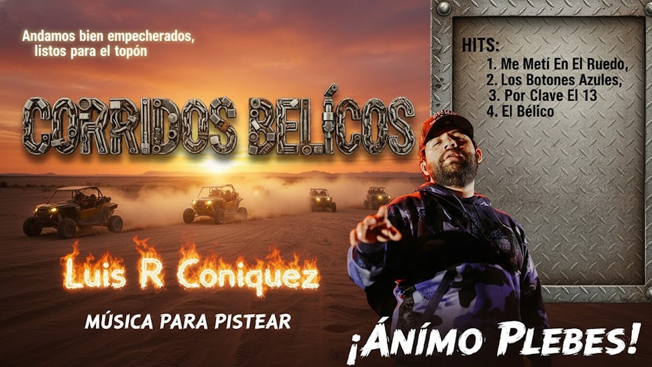Luis R Conriquez Mix: Corridos Tumbados Con Banda Para Andar Bien Patrón (Lo Mejor)