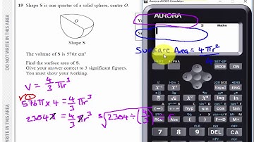 Edexcel June 2018 - Paper 2 - Higher Q19 - GCSE Maths
