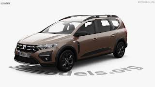 Dacia Jogger 2025 3D model by 3DModels.org