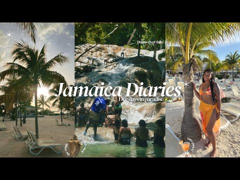 Jamaica Diaries🇯🇲🏝️🥥🍹| pool parties, Dunn's river falls, good vibes & more ♡|