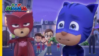 pj masks wake up owlette kids cartoon video animation for kids compilation