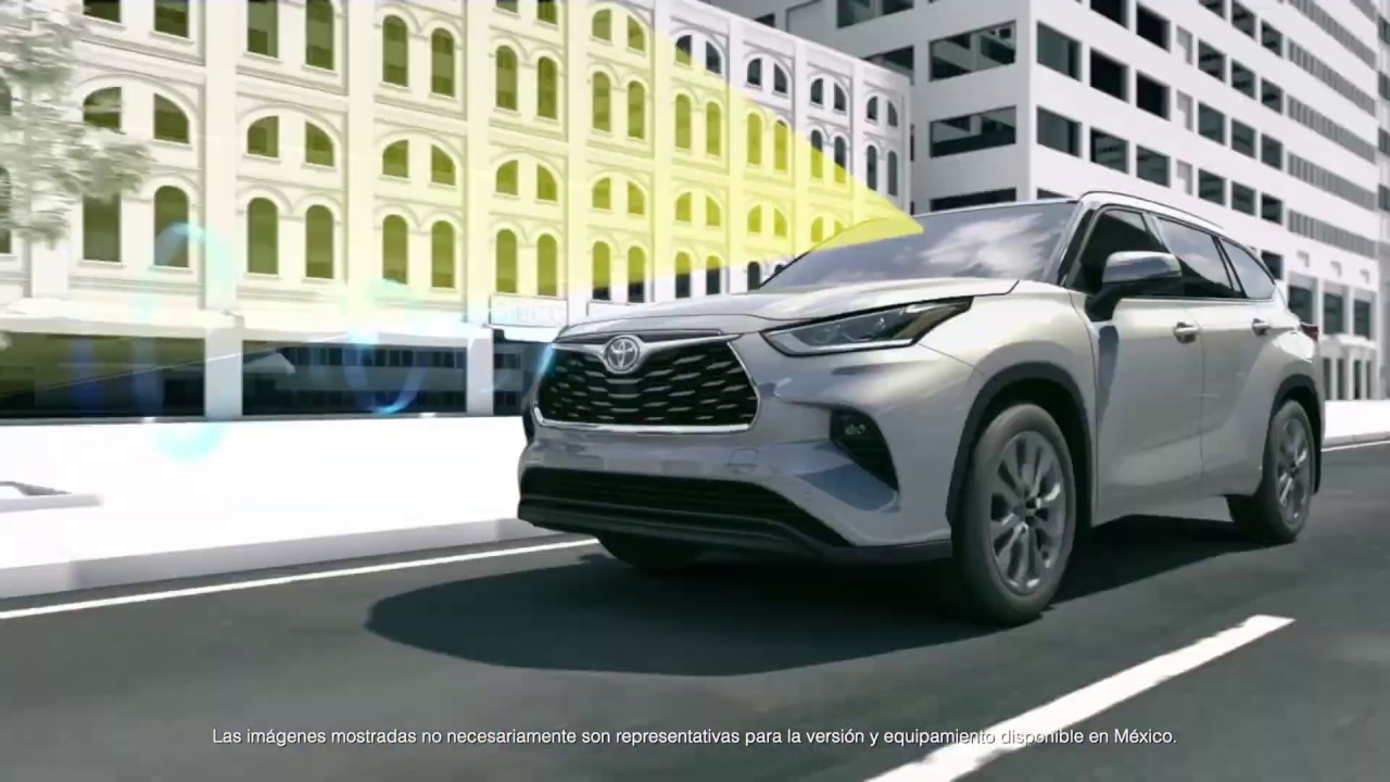 As Funciona El Toyota Safety Sense 2 0 En El Toyota Highlander YouTube