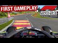 F1 2021 Gameplay - Handling, AI & Damage Improvements (Verstappen @ Spa)