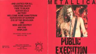 Metallica - Public Execution [Full Bootleg Album (1989]