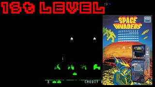 Space Invaders (1978, Arcade) - 1st Level