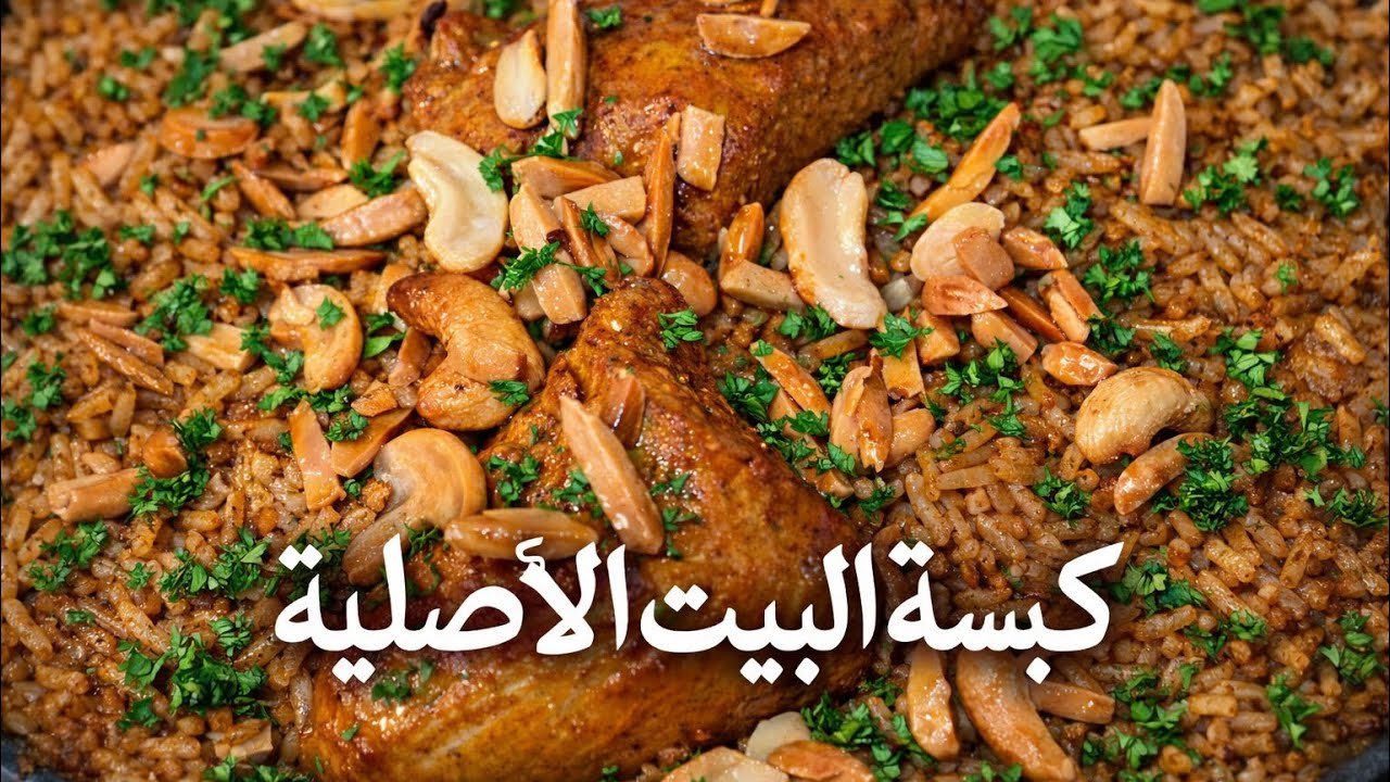 	أطيب كبسة دجاج ممكن تعمليها بالبيت 🔥