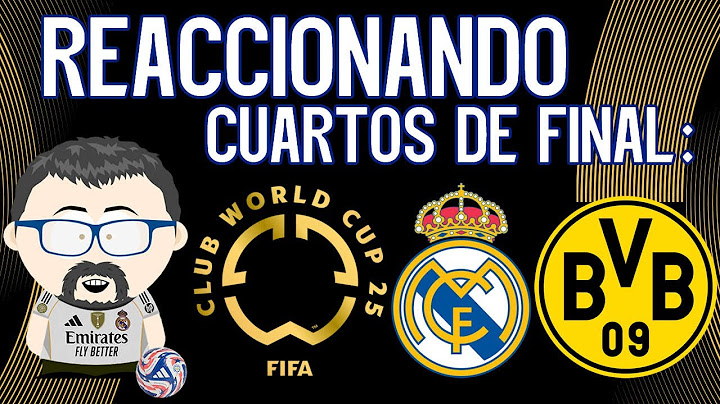 Reaccionando Real Madrid 3 - Borussia Dortmund 2. Cuartos Copa Mundial Clubes FIFA 2025. A Semis....