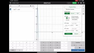 Changing The Window On Desmos