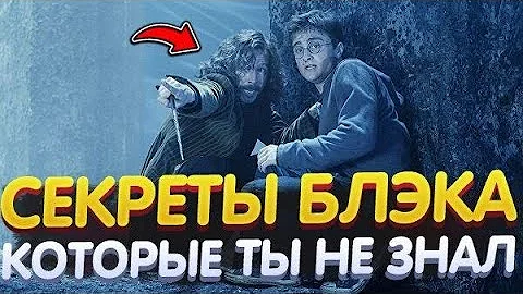 10 малоизвестных фактов о Сириусе Блэке