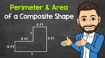 Finding the Perimeter and Area of a Composite Shape | L-Shaped Example | Geometry | Math with Mr. J