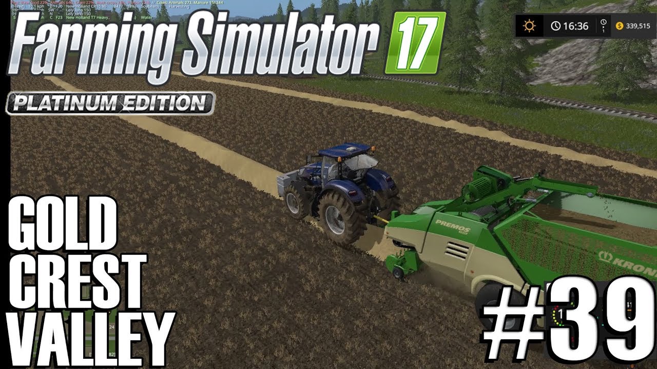 FS17 - Gold Crest Valley 2.0 - Timelapse #39 - Finishing Up With The Pellets