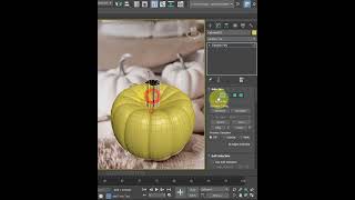 Create your own pumpkin model in 3ds Max #3dmodeling #3dsmax #tutorial