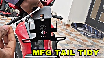 Yamaha R15 v4 Tail Tidy installination // modification