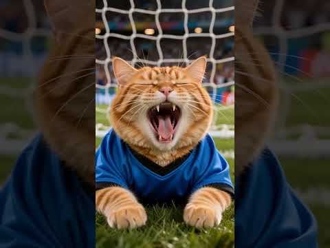 🏆⚽ 2026 월드컵 최고의 골키퍼 후보-이 고양이🐾 #월드컵2026 #ai쇼츠 #edimakor #cutecat