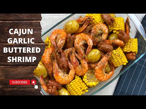 Cajun Garlic Buttered Shrimp Recipe