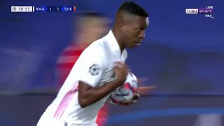 Instant impact! Vinicius scores 14 seconds after coming on vs Shakhtar | UCL 20/21 Moments