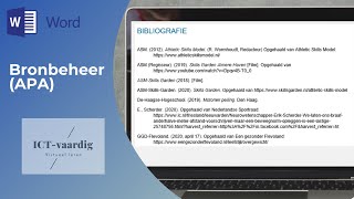 Download Lagu Word - Bronnen beheren APA MP3